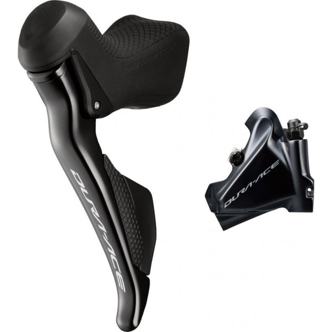 Шифтер/Тормозная ручка SHIMANO DURA-ACE, R9120, левый, на 2 скорости под дисковый тормоз с тросом ISTR9120LI