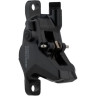 Калипер гидравлический SHIMANO M6100, post mount, полимерные колодки G03S без кулера, без адаптера EBRM6100MPRX