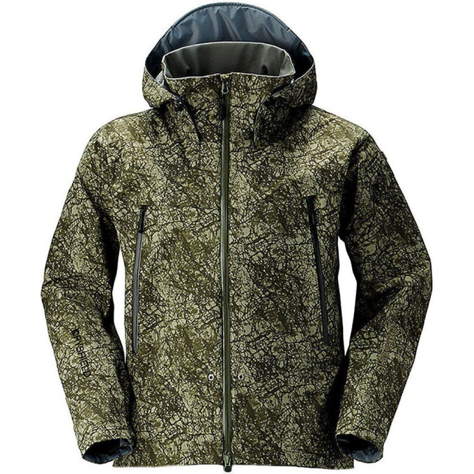 Куртка утеплённая SHIMANO DS ADVANCE WARM JACKET RIPPLE BROWN 3XL RB02JQ3XLRBR
