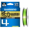 Леска плетёная SHIMANO KAIRIKI 4 PE 150 м разноцветная 0,13 мм 7,4 кг LDM54TE1013015M