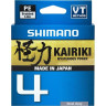 Леска плетёная SHIMANO KAIRIKI 4 PE 150 м серая 0,13 мм 7,4 кг LDM54TE1013015S