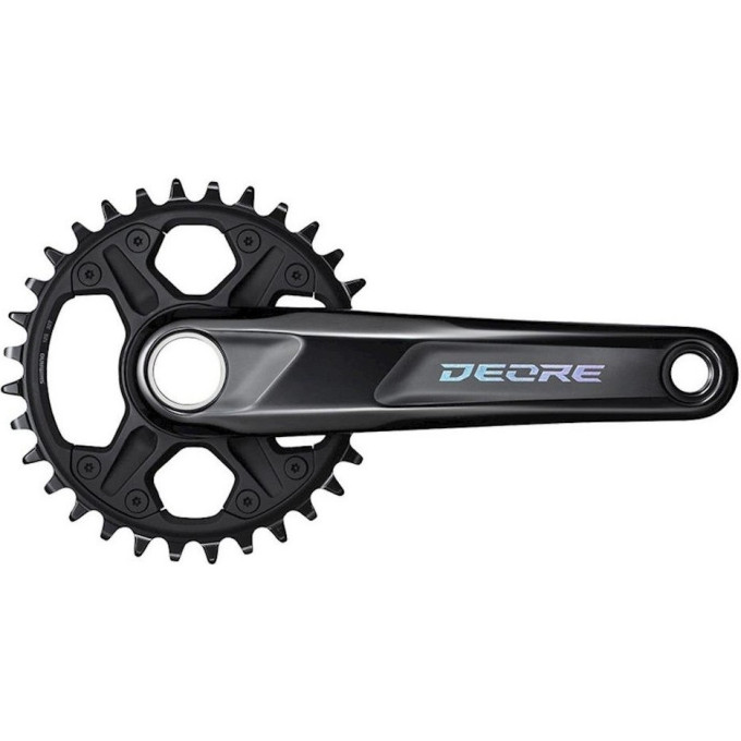 Система SHIMANO DEORE M6100-1, для 1x12 скоростей, 170мм, интегрированный вал, 32T без каретки, для CL:52мм EFCM61001CXA2